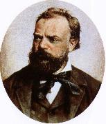johannes brahms antonin dvorak the most famous czech composer of his time Spain oil painting artist